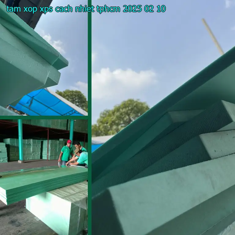 Tấm xốp XPS cách nhiệt TpHCM 2025-02-10