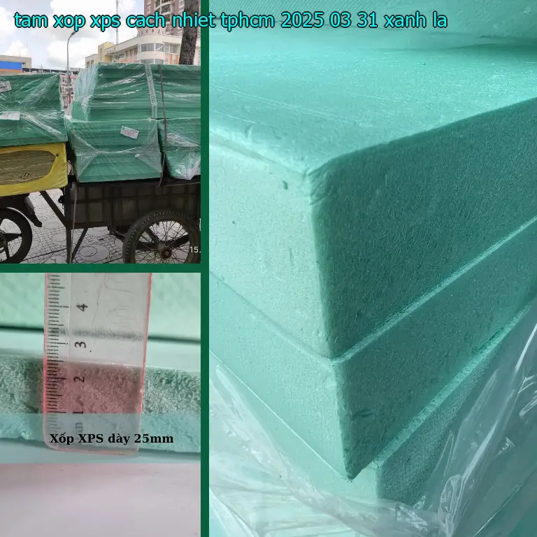 Màu sắc tấm xốp XPS cách nhiệt TpHCM 2025-03-31: Xanh lá Màu sắc tấm xốp XPS cách nhiệt TpHCM 2025-03-31: Xanh lá