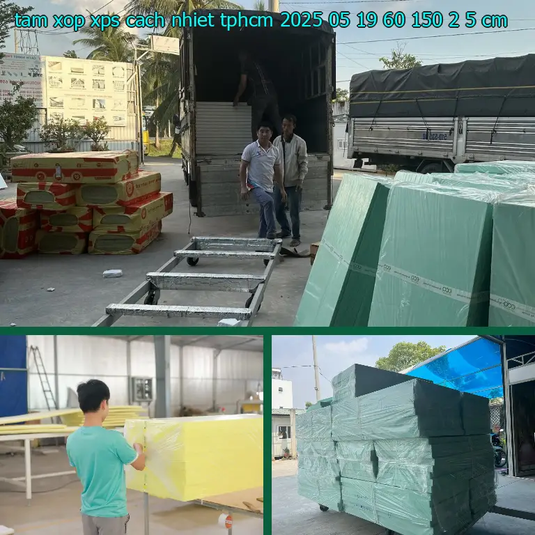 Kích thước tấm xốp XPS cách nhiệt TpHCM 2025-05-19: 60*150*2.5 cm Kích thước tấm xốp XPS cách nhiệt TpHCM 2025-05-19: 60*150*2.5 cm