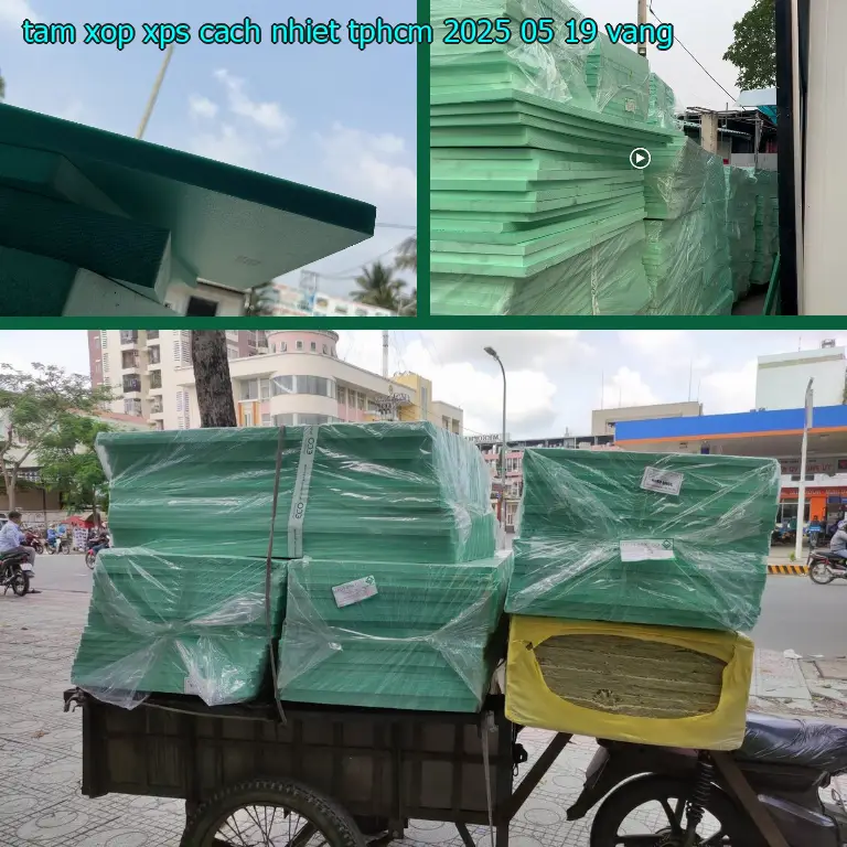 Màu sắc tấm xốp XPS cách nhiệt TpHCM 2025-05-19: Vàng Màu sắc tấm xốp XPS cách nhiệt TpHCM 2025-05-19: Vàng