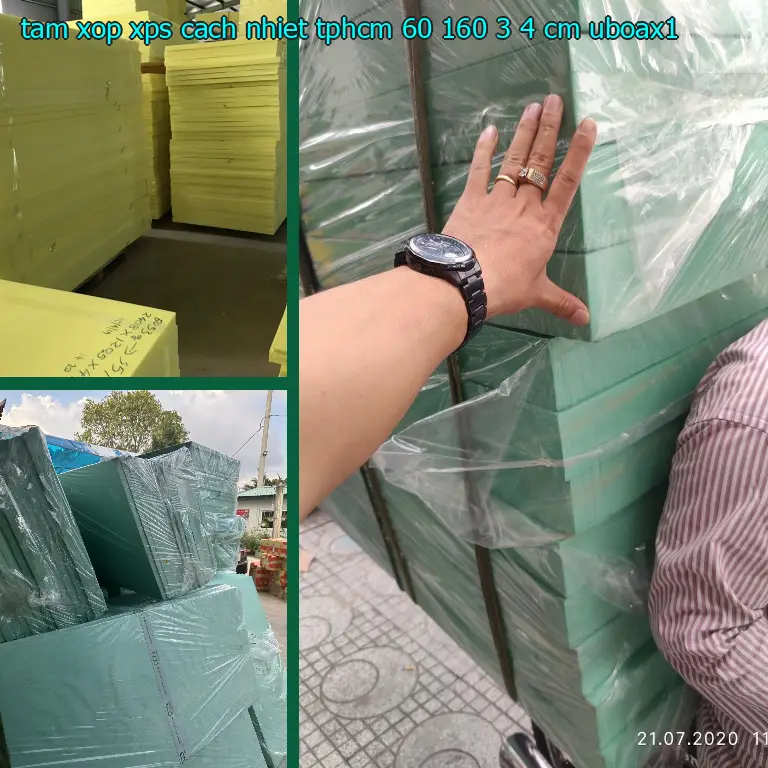 Model tấm xốp XPS cách nhiệt TpHCM 60*160*3.4 cm: UBOAX1 Model tấm xốp XPS cách nhiệt TpHCM 60*160*3.4 cm: UBOAX1