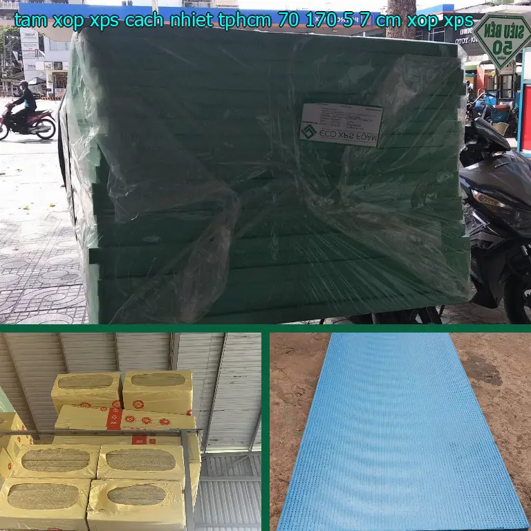 Danh mục tấm xốp XPS cách nhiệt TpHCM 70*170*5.7 cm: Xốp XPS