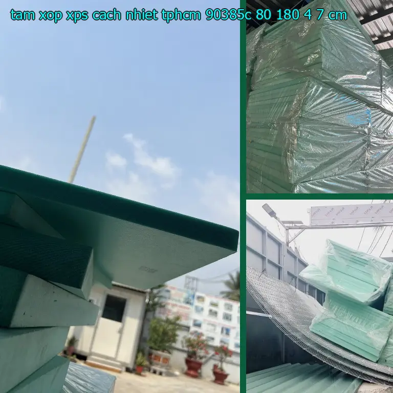 Kích thước tấm xốp XPS cách nhiệt TpHCM 90385C: 80*180*4.7 cm Kích thước tấm xốp XPS cách nhiệt TpHCM 90385C: 80*180*4.7 cm