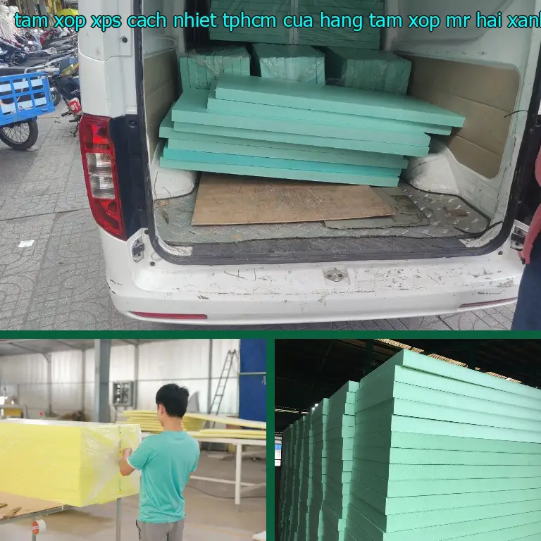 Màu sắc tấm xốp XPS cách nhiệt TpHCM Cửa hàng tấm xốp Mr.HẢI: Xanh dương