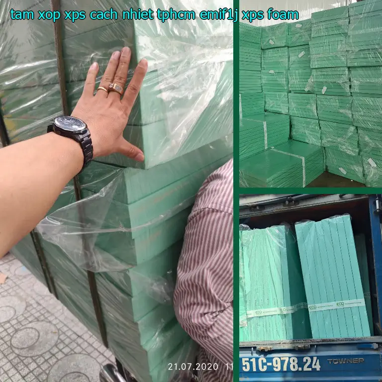 Danh mục tấm xốp XPS cách nhiệt TpHCM EMIF1J: XPS Foam