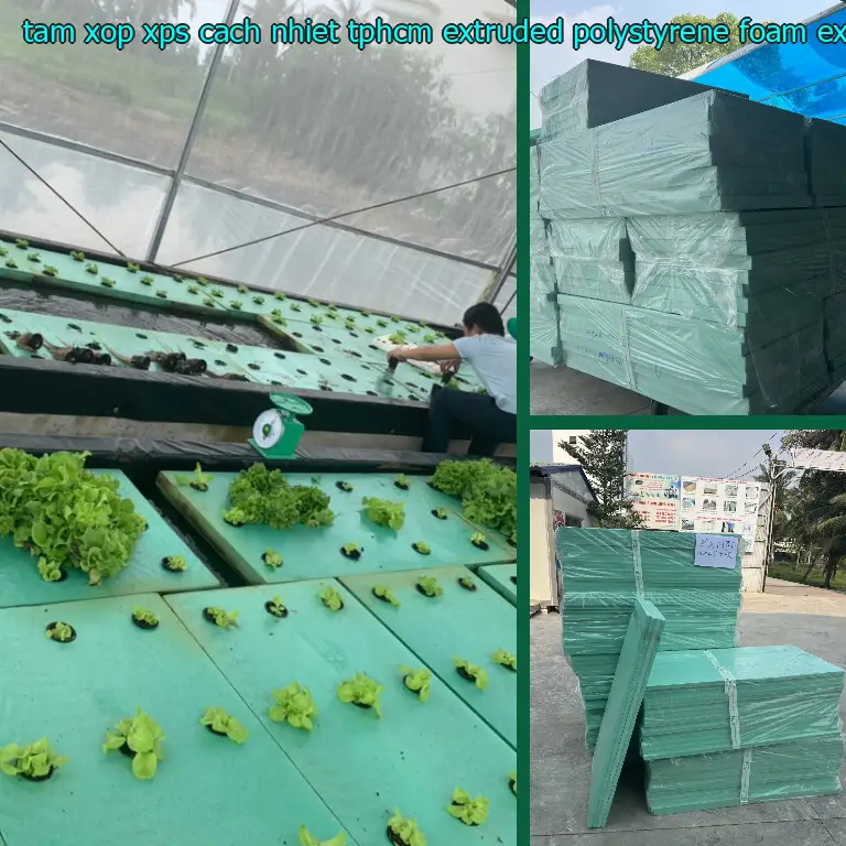 Chất liệu tấm xốp XPS cách nhiệt TpHCM Extruded Polystyrene Foam: Extruded Polystyrene Foam