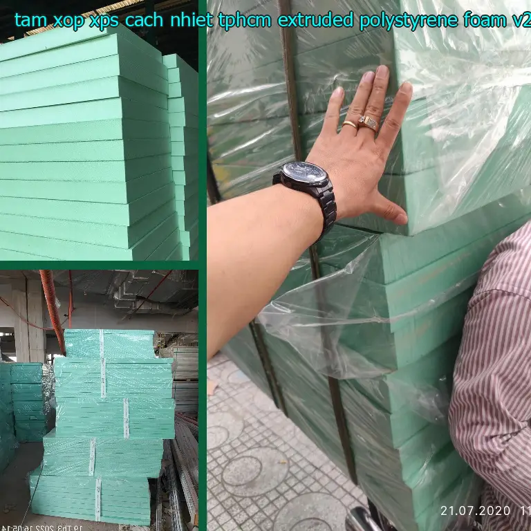 Model tấm xốp XPS cách nhiệt TpHCM Extruded Polystyrene Foam: V26JRG