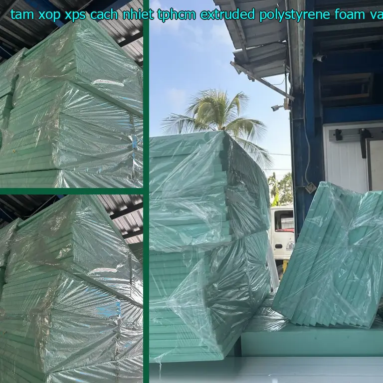 Màu sắc tấm xốp XPS cách nhiệt TpHCM Extruded Polystyrene Foam: Vàng