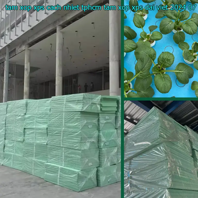 Ngày sản xuất tấm xốp XPS cách nhiệt TpHCM Tấm xốp XPS Đại Việt: 2024-07-06 Ngày sản xuất tấm xốp XPS cách nhiệt TpHCM Tấm xốp XPS Đại Việt: 2024-07-06