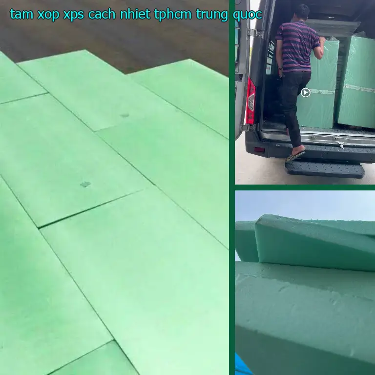 Tấm xốp XPS cách nhiệt TpHCM Trung Quốc