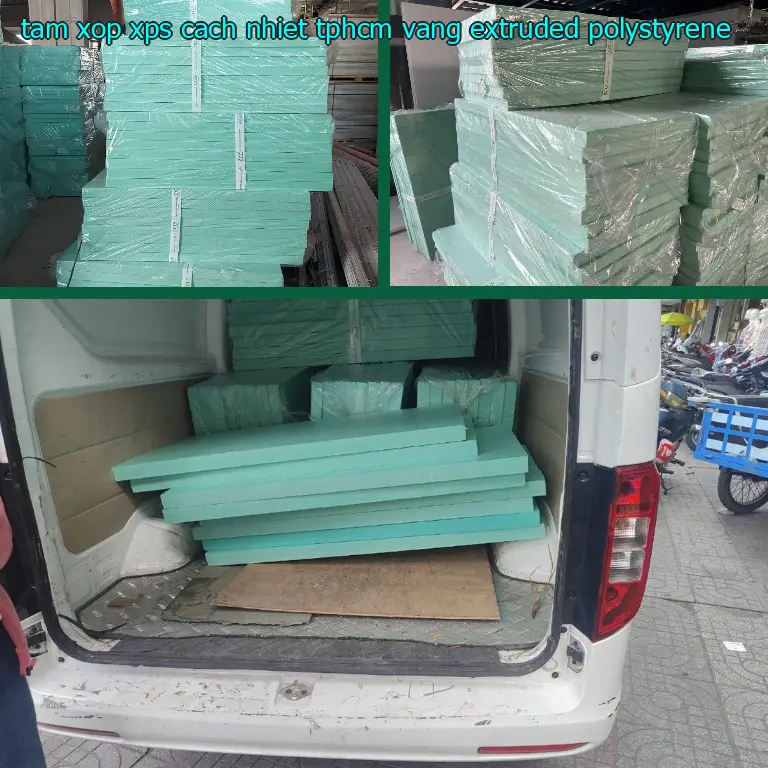 Chất liệu tấm xốp XPS cách nhiệt TpHCM Vàng: Extruded Polystyrene Chất liệu tấm xốp XPS cách nhiệt TpHCM Vàng: Extruded Polystyrene