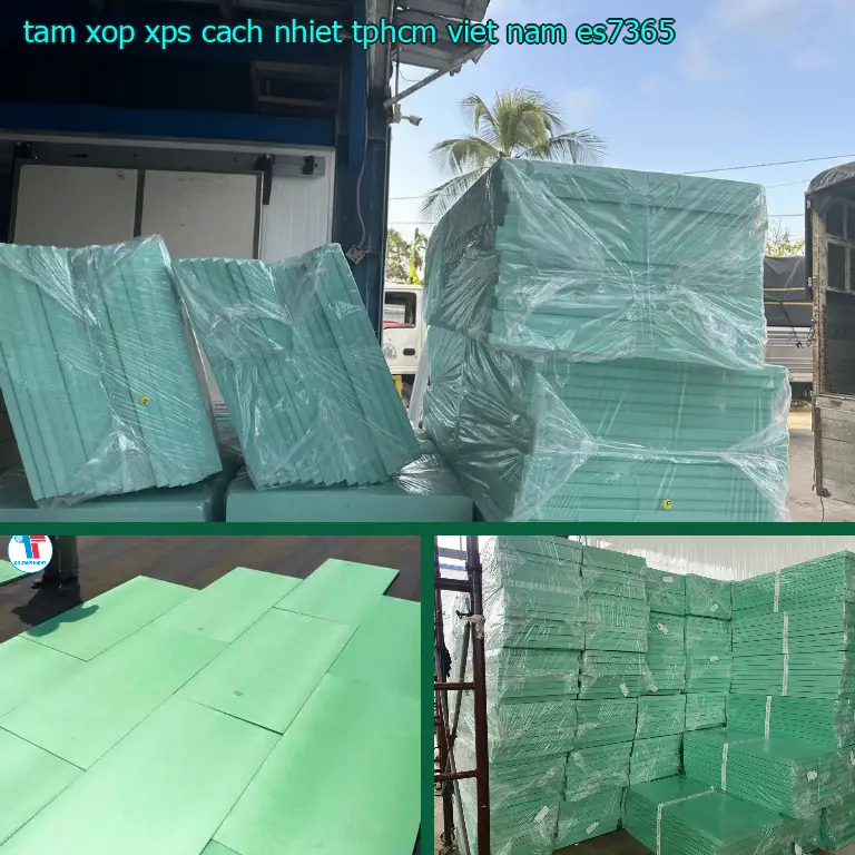 Model tấm xốp XPS cách nhiệt TpHCM Viet Nam: ES7365