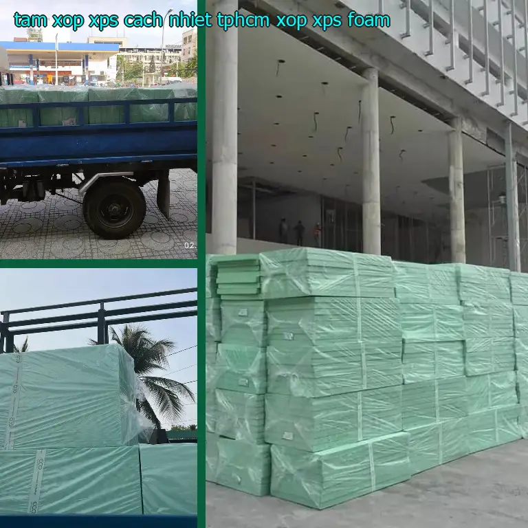 Tấm xốp XPS cách nhiệt TpHCM Xốp XPS Foam