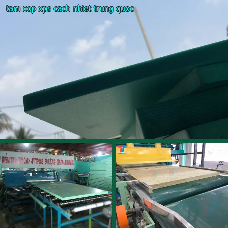 Tấm xốp XPS cách nhiệt Trung Quốc