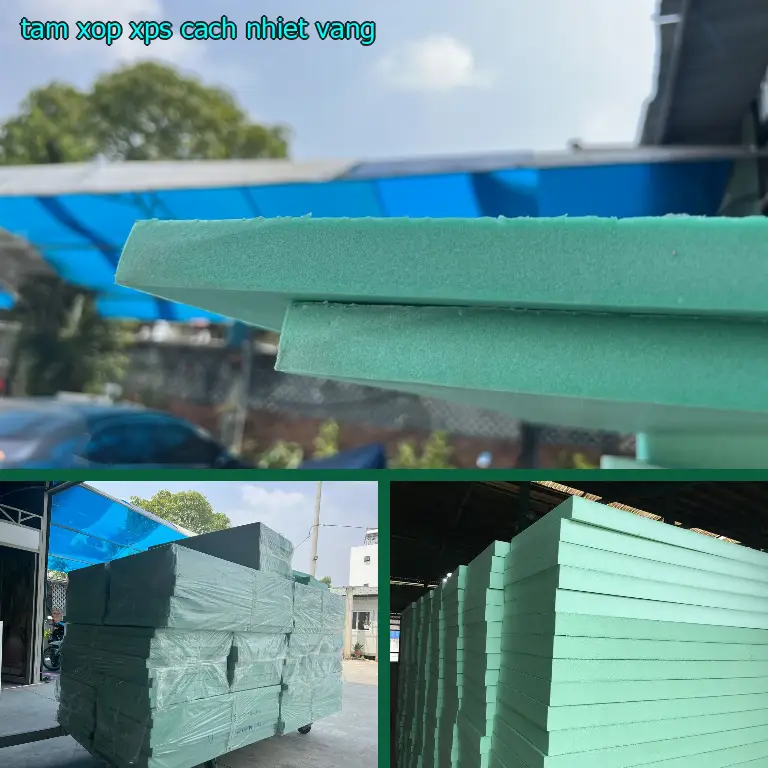 Tấm xốp XPS cách nhiệt Vàng