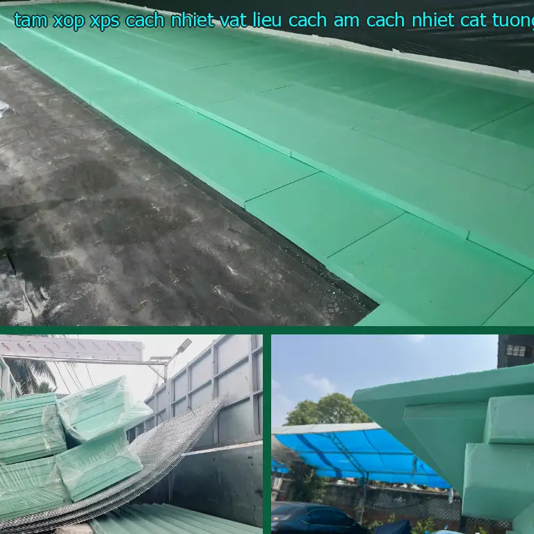 Tấm xốp XPS cách nhiệt Vật liệu cách âm cách nhiệt Cát Tường