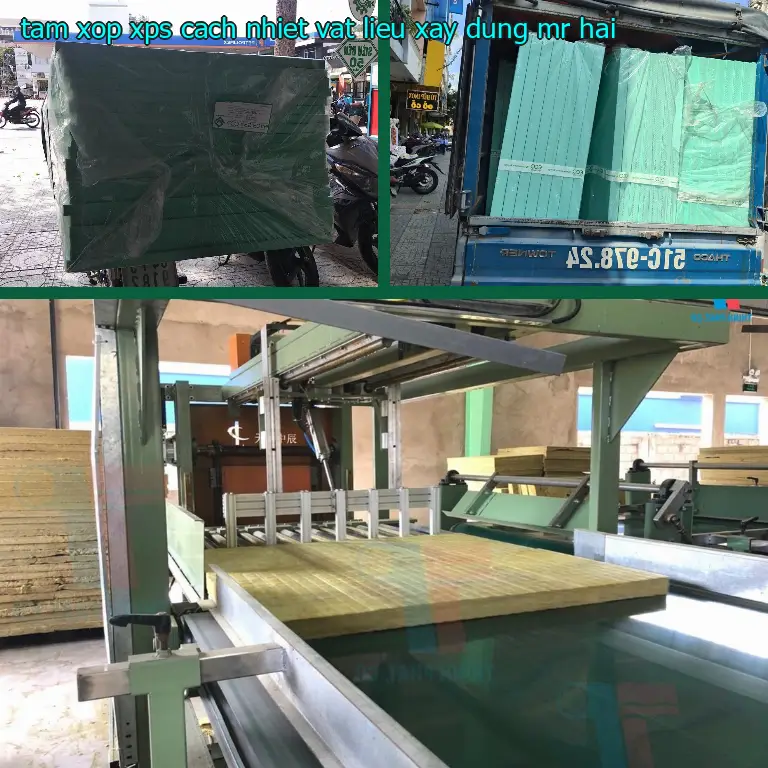 Tấm xốp XPS cách nhiệt Vật Liệu Xây Dựng Mr.HẢI
