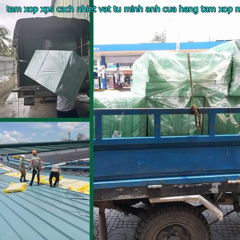 Nhà cung cấp tấm xốp XPS cách nhiệt Vật tư Minh Anh: Cửa hàng tấm xốp Mr.HẢI