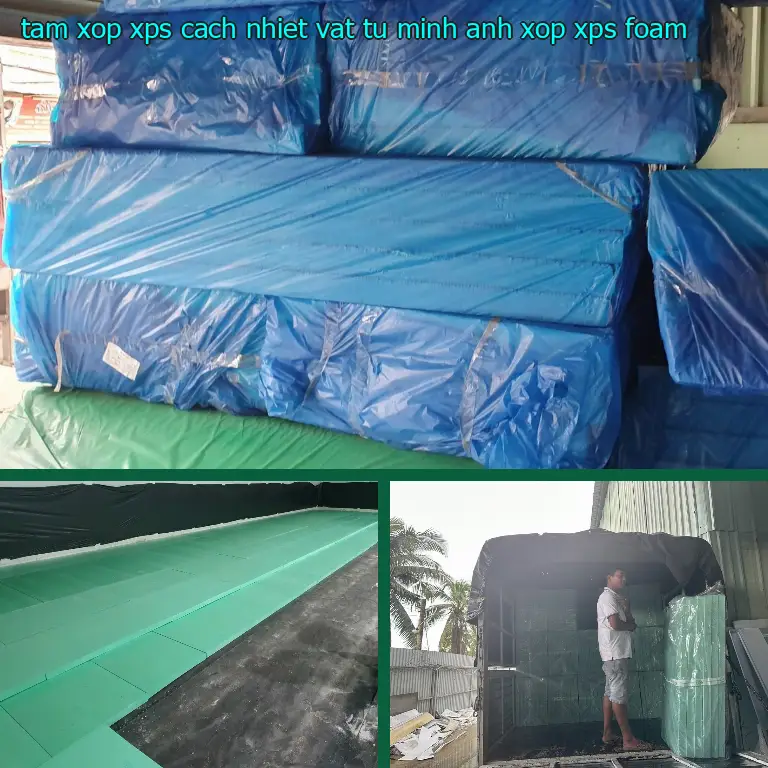 Danh mục tấm xốp XPS cách nhiệt Vật tư Minh Anh: Xốp XPS Foam