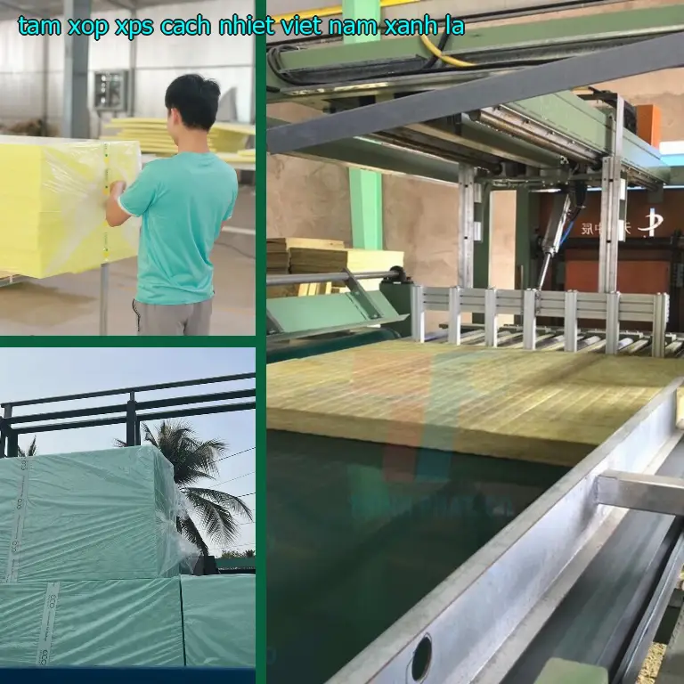 Màu sắc tấm xốp XPS cách nhiệt Viet Nam: Xanh lá Màu sắc tấm xốp XPS cách nhiệt Viet Nam: Xanh lá
