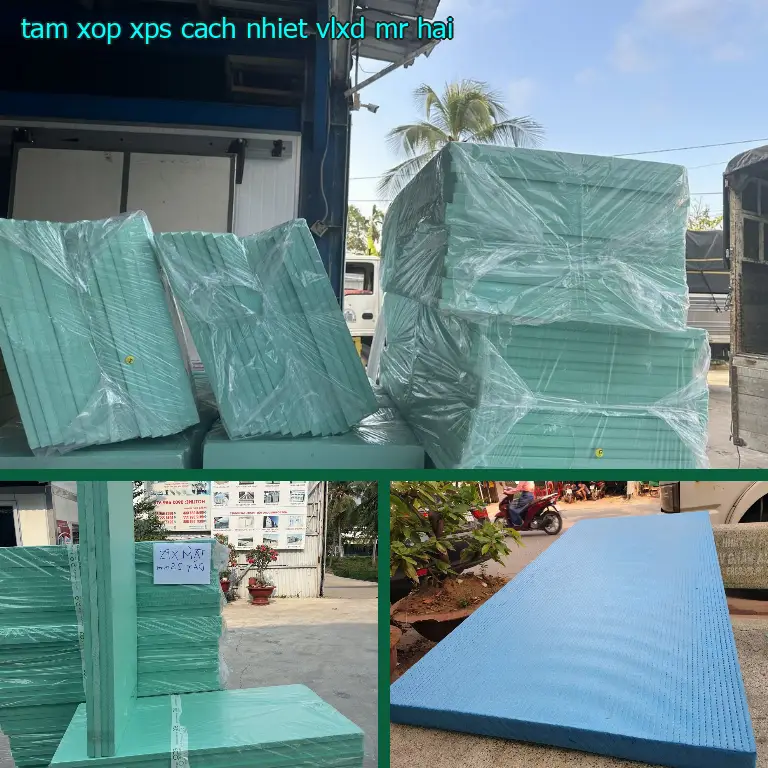 Tấm xốp XPS cách nhiệt VLXD Mr.HẢI