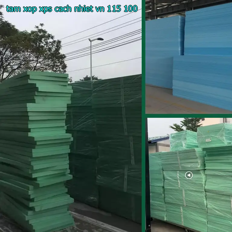 Giá tấm xốp XPS cách nhiệt VN: 115.100₫ Giá tấm xốp XPS cách nhiệt VN: 115.100₫