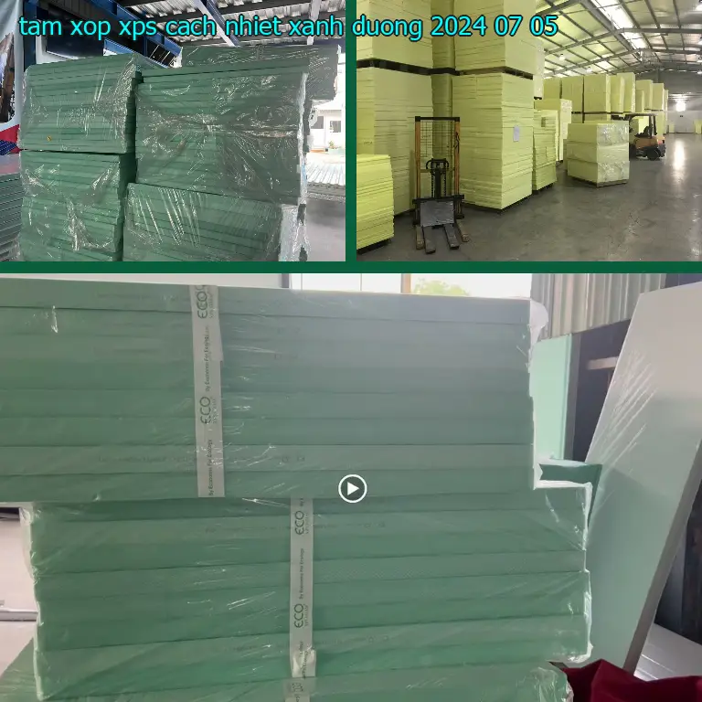 Ngày sản xuất tấm xốp XPS cách nhiệt Xanh dương: 2024-07-05 Ngày sản xuất tấm xốp XPS cách nhiệt Xanh dương: 2024-07-05