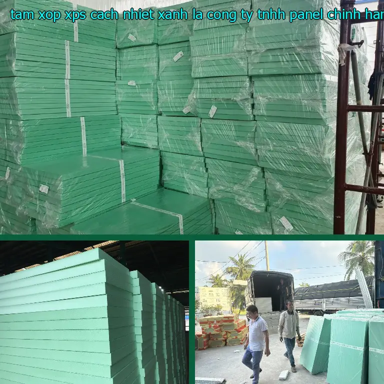Nhà sản xuất tấm xốp XPS cách nhiệt Xanh lá: Công ty TNHH Panel Chính Hãng