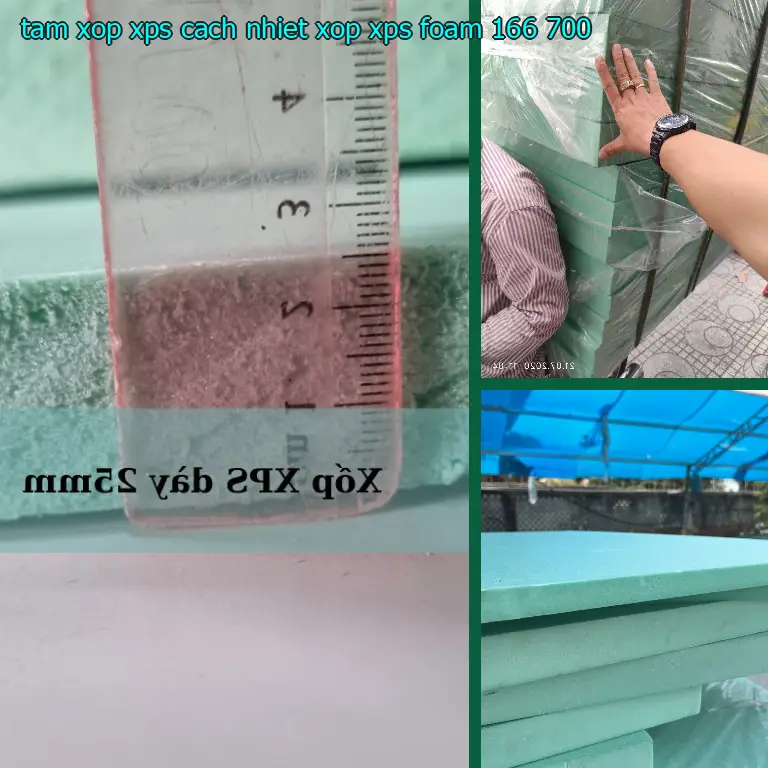 Đơn giá tấm xốp XPS cách nhiệt Xốp XPS Foam: 166.700₫