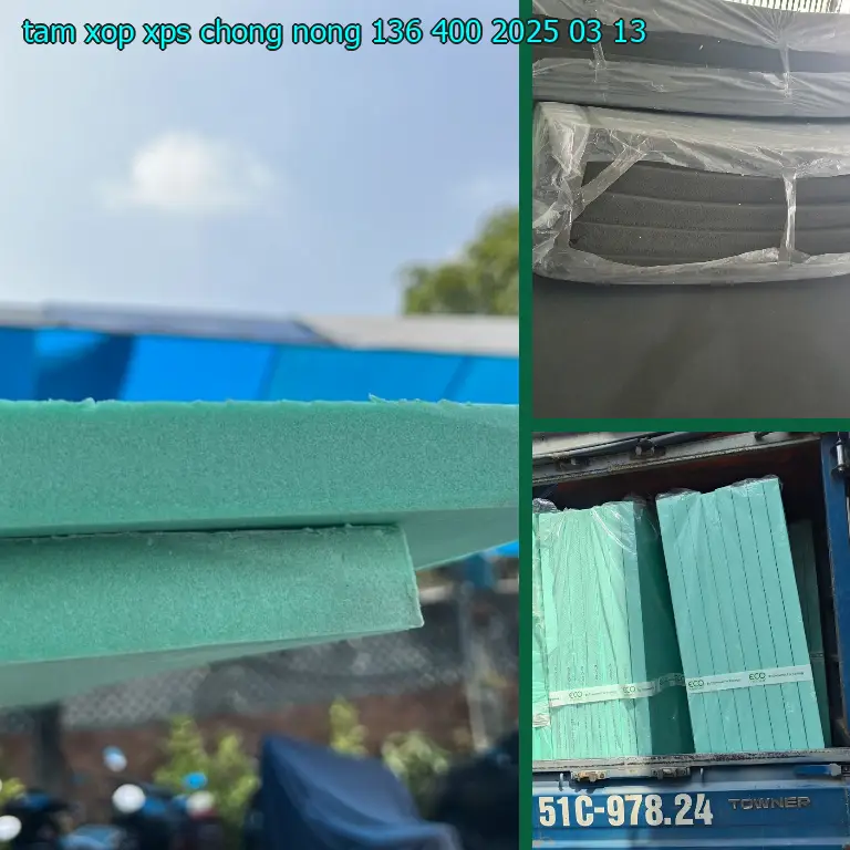 Ngày sản xuất tấm xốp XPS chống nóng 136.400₫: 2025-03-13 Ngày sản xuất tấm xốp XPS chống nóng 136.400₫: 2025-03-13