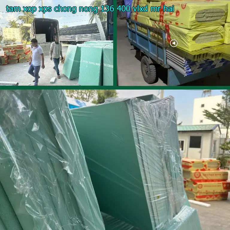 Nhà cung cấp tấm xốp XPS chống nóng 136.400₫: VLXD Mr.HẢI Nhà cung cấp tấm xốp XPS chống nóng 136.400₫: VLXD Mr.HẢI
