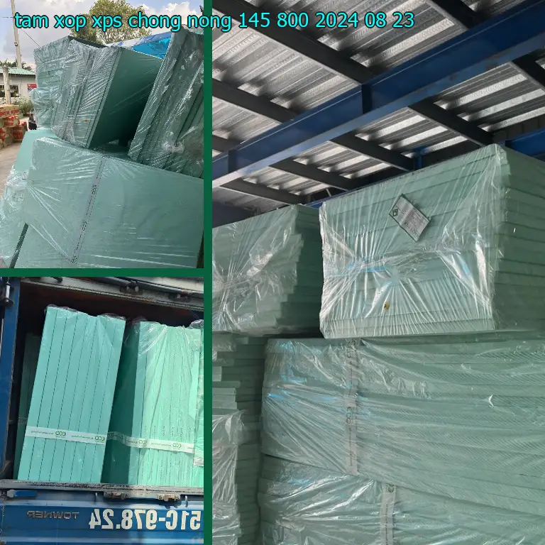 Ngày sản xuất tấm xốp XPS chống nóng 145.800₫: 2024-08-23 Ngày sản xuất tấm xốp XPS chống nóng 145.800₫: 2024-08-23