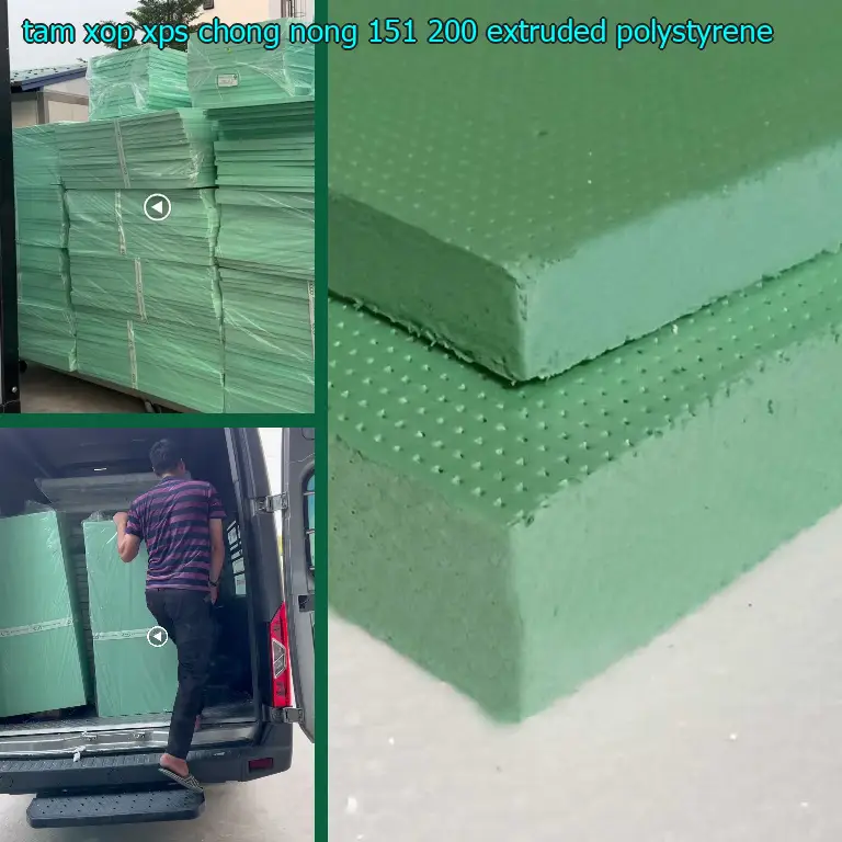 Chất liệu tấm xốp XPS chống nóng 151.200₫: Extruded Polystyrene Chất liệu tấm xốp XPS chống nóng 151.200₫: Extruded Polystyrene