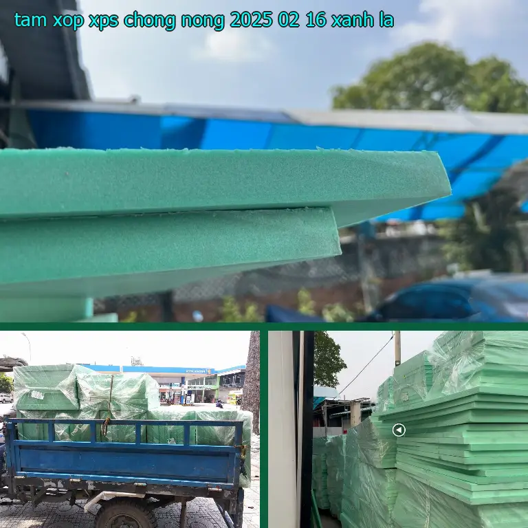 Màu sắc tấm xốp XPS chống nóng 2025-02-16: Xanh lá Màu sắc tấm xốp XPS chống nóng 2025-02-16: Xanh lá
