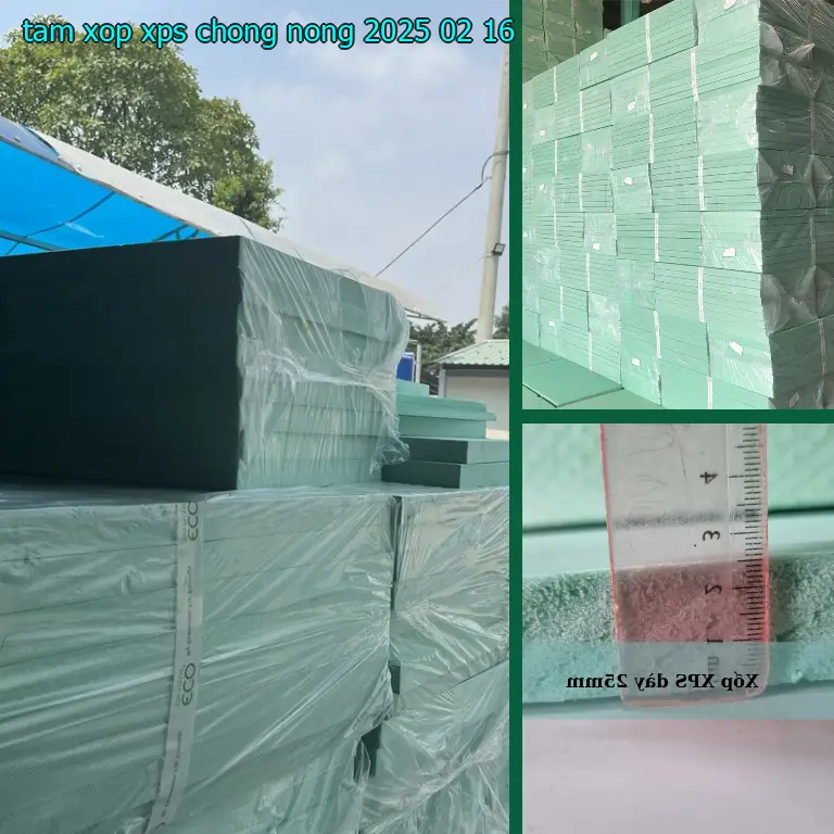 Tấm xốp XPS chống nóng 2025-02-16