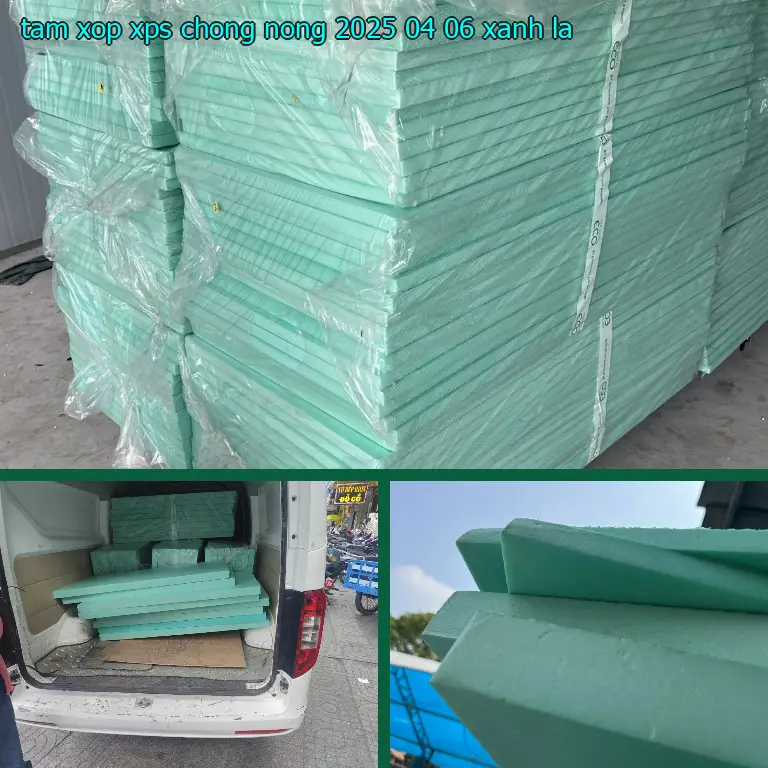 Màu sắc tấm xốp XPS chống nóng 2025-04-06: Xanh lá Màu sắc tấm xốp XPS chống nóng 2025-04-06: Xanh lá