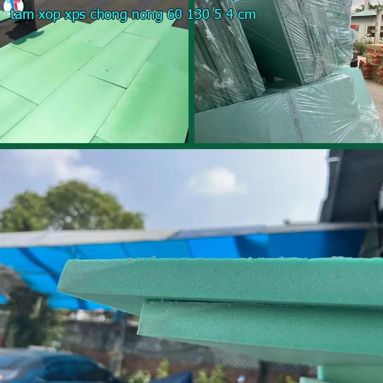 Tấm xốp XPS chống nóng 60*130*5.4 cm