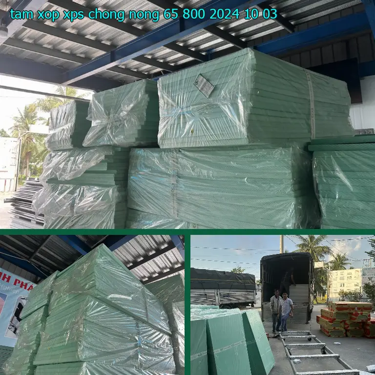 Ngày sản xuất tấm xốp XPS chống nóng 65.800₫: 2024-10-03 Ngày sản xuất tấm xốp XPS chống nóng 65.800₫: 2024-10-03