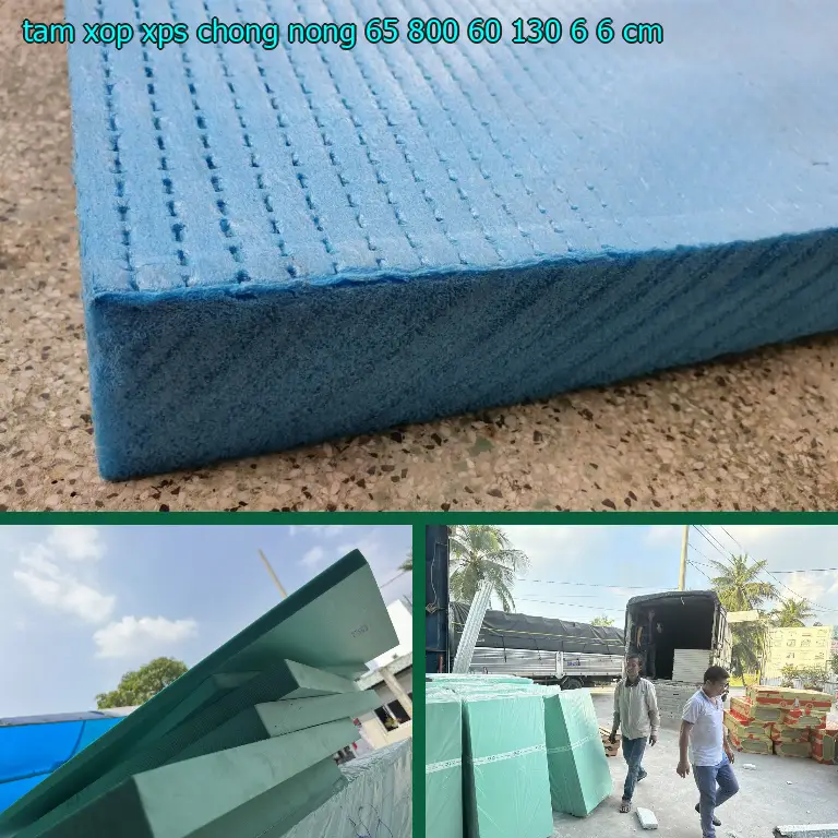 Kích thước tấm xốp XPS chống nóng 65.800₫: 60*130*6.6 cm Kích thước tấm xốp XPS chống nóng 65.800₫: 60*130*6.6 cm