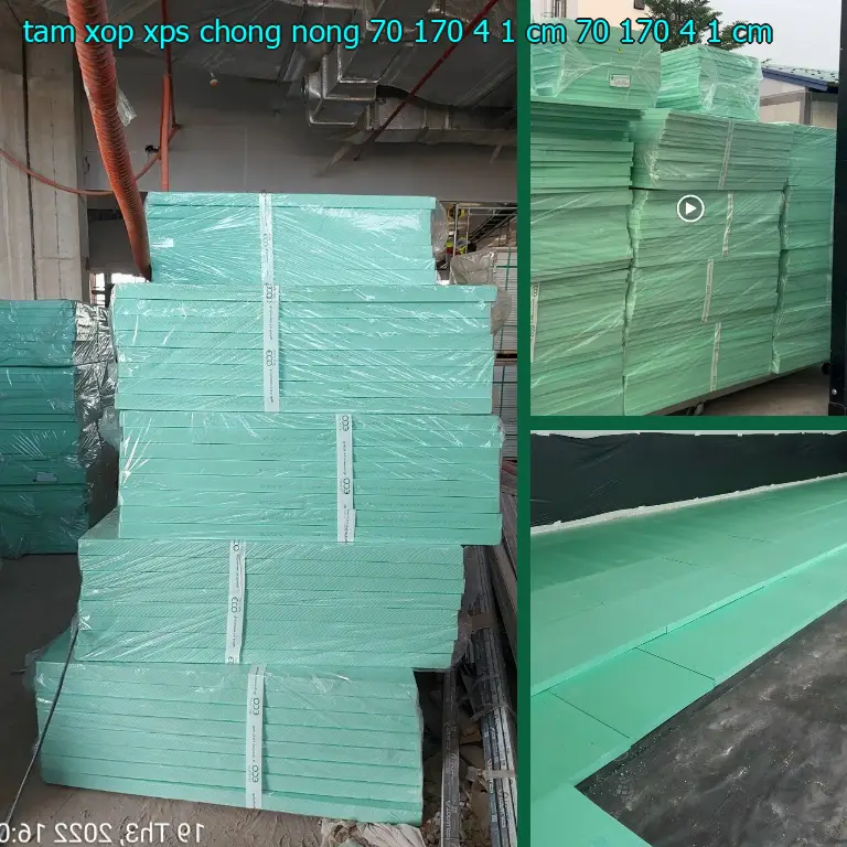 Kích thước tấm xốp XPS chống nóng 70*170*4.1 cm: 70*170*4.1 cm Kích thước tấm xốp XPS chống nóng 70*170*4.1 cm: 70*170*4.1 cm