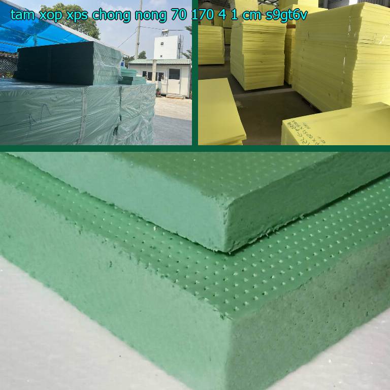 Model tấm xốp XPS chống nóng 70*170*4.1 cm: S9GT6V Model tấm xốp XPS chống nóng 70*170*4.1 cm: S9GT6V