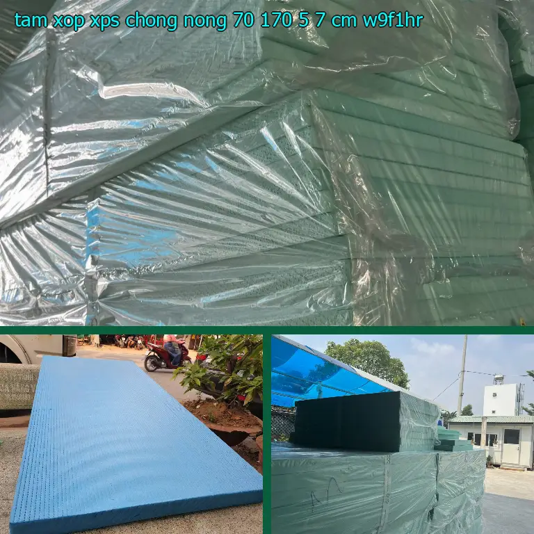 Model tấm xốp XPS chống nóng 70*170*5.7 cm: W9F1HR Model tấm xốp XPS chống nóng 70*170*5.7 cm: W9F1HR