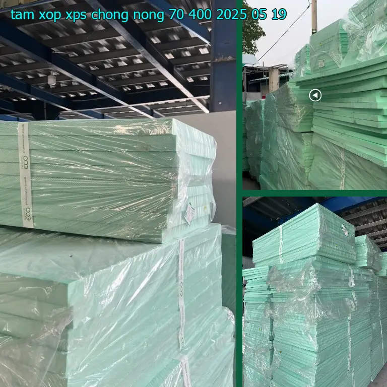 Ngày sản xuất tấm xốp XPS chống nóng 70.400₫: 2025-05-19