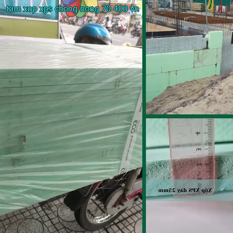 Xuất xứ tấm xốp XPS chống nóng 70.400₫: VN