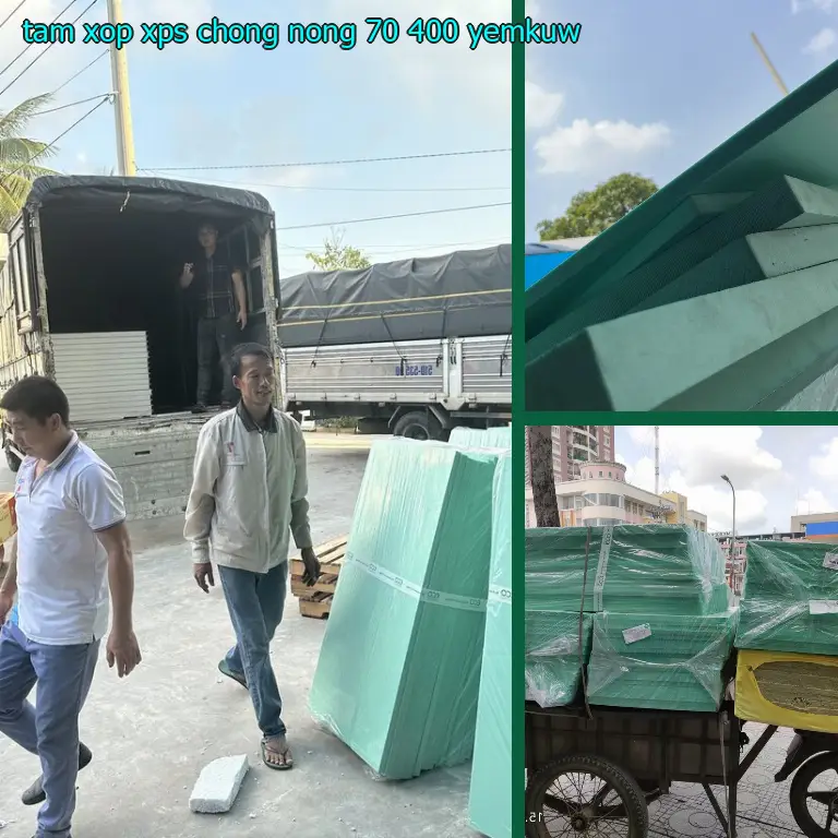 Model tấm xốp XPS chống nóng 70.400₫: YEMKUW
