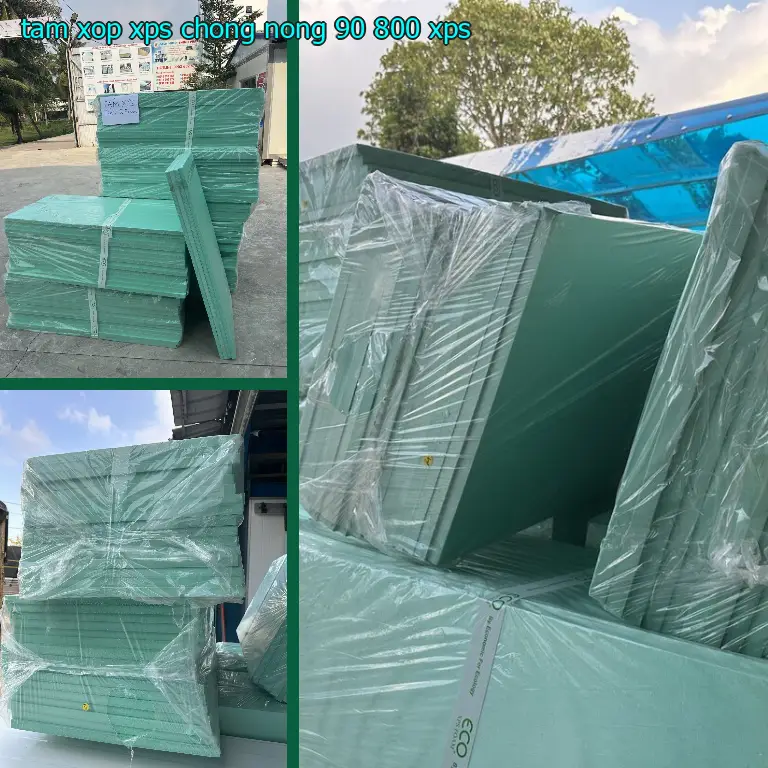 Chất liệu tấm xốp XPS chống nóng 90.800₫: XPS Chất liệu tấm xốp XPS chống nóng 90.800₫: XPS