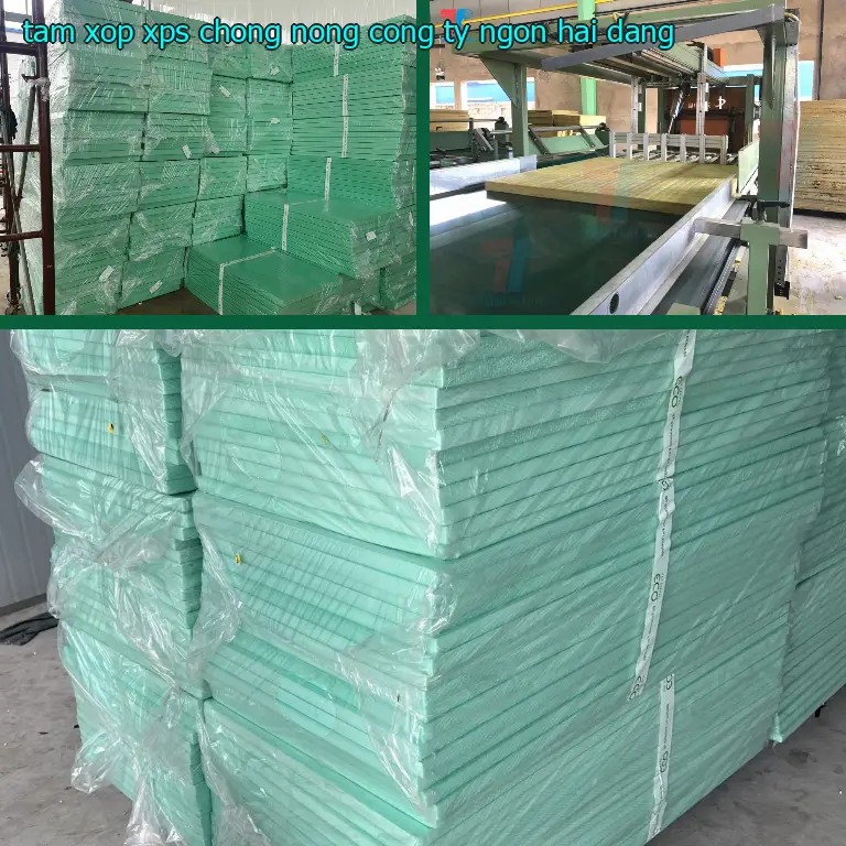 Tấm xốp XPS chống nóng Công ty Ngọn Hải Đăng