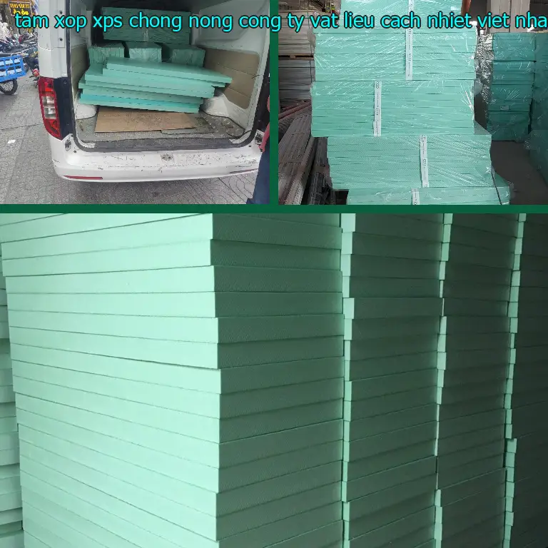 Ngày sản xuất tấm xốp XPS chống nóng Công ty vật liệu cách nhiệt Việt Nhật: 2025-01-31 Ngày sản xuất tấm xốp XPS chống nóng Công ty vật liệu cách nhiệt Việt Nhật: 2025-01-31