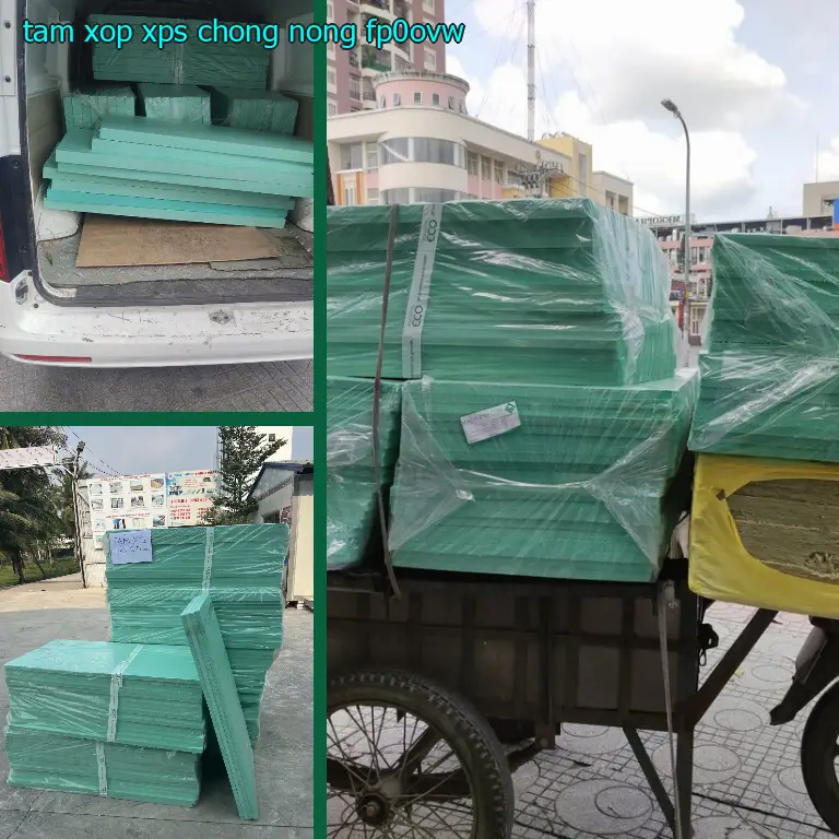 Tấm xốp XPS chống nóng FP0OVW