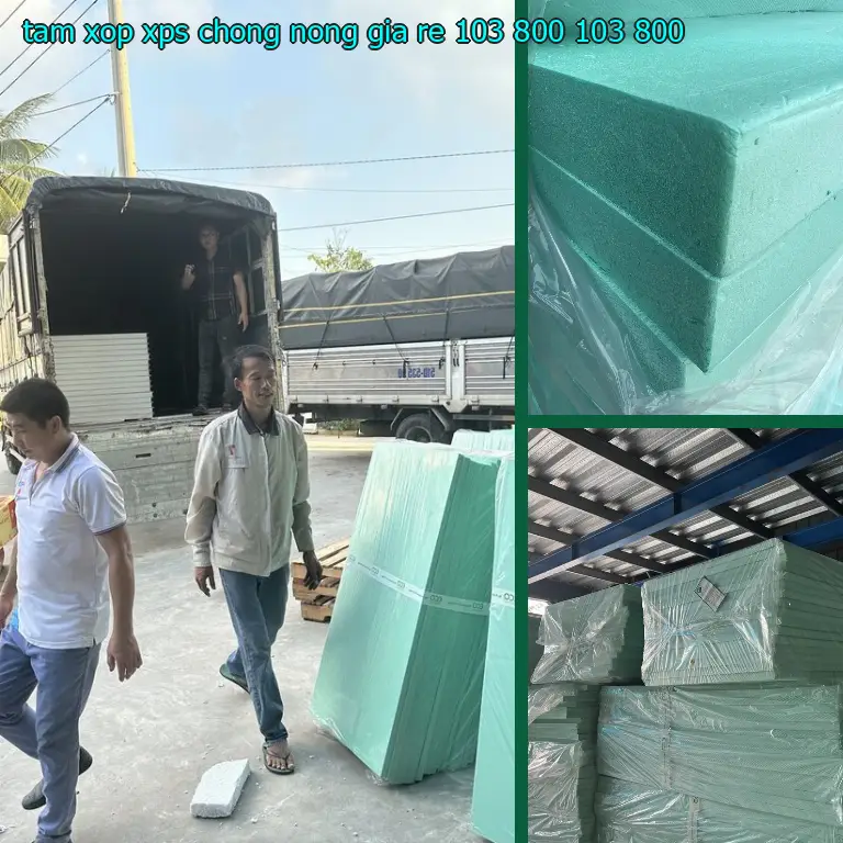 Đơn giá tấm xốp XPS chống nóng giá rẻ 103.800₫: 103.800₫